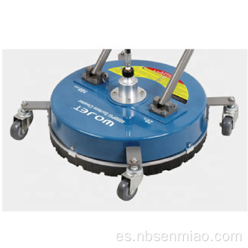 Limpiador de superficies de acero inoxidable plano Power Whirl Way de 4500 psi